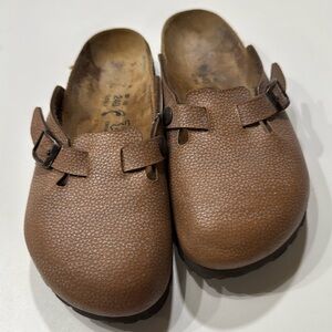 Birki's Birkenstock Betula Brown  Slip-on Clogs EU 37 Size W6 M4